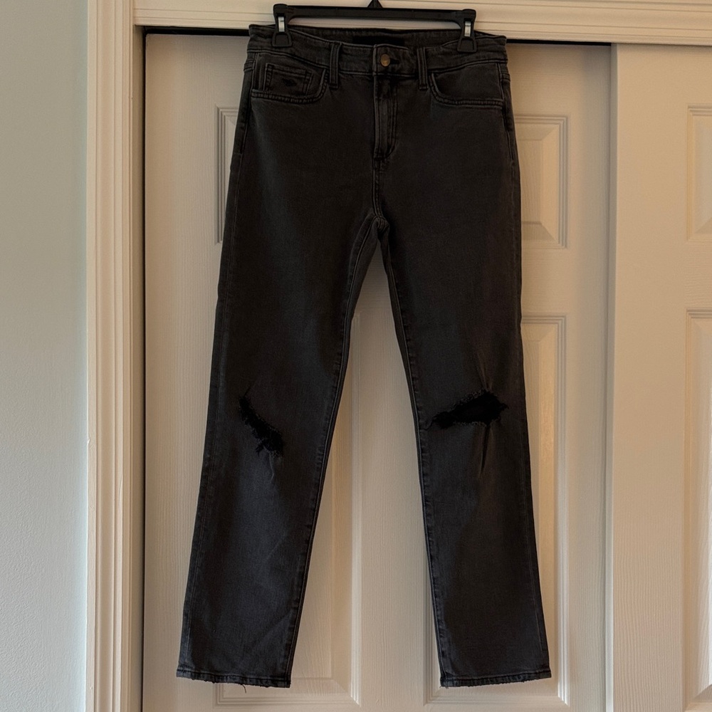 Joe's Jeans “The Lara mid rise cigarette ankle” Straight Jeans